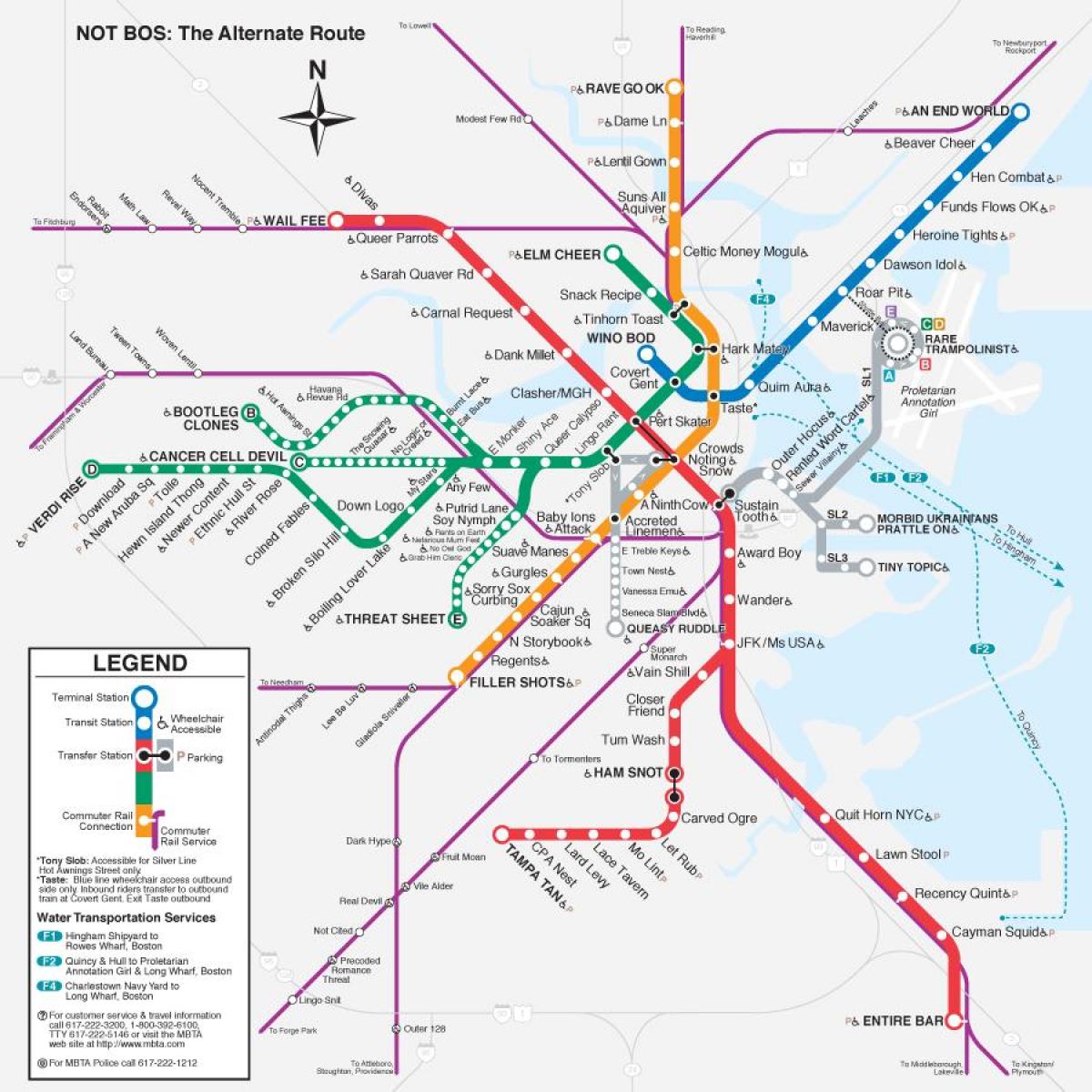 mapa t mapa Boston