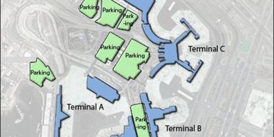 Mapa Logan aireportuko terminal c