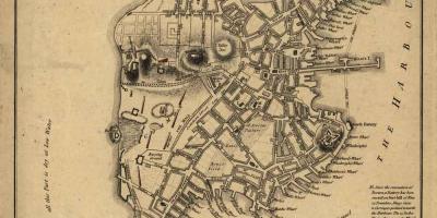 Mapa historikoa Boston